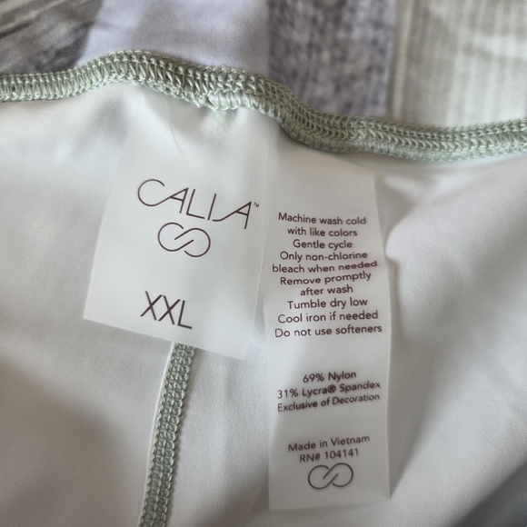 Callia Powermove 7/8 Leggings in women's XXL with a "Succulent Green" geometric - Picture 4 of 12